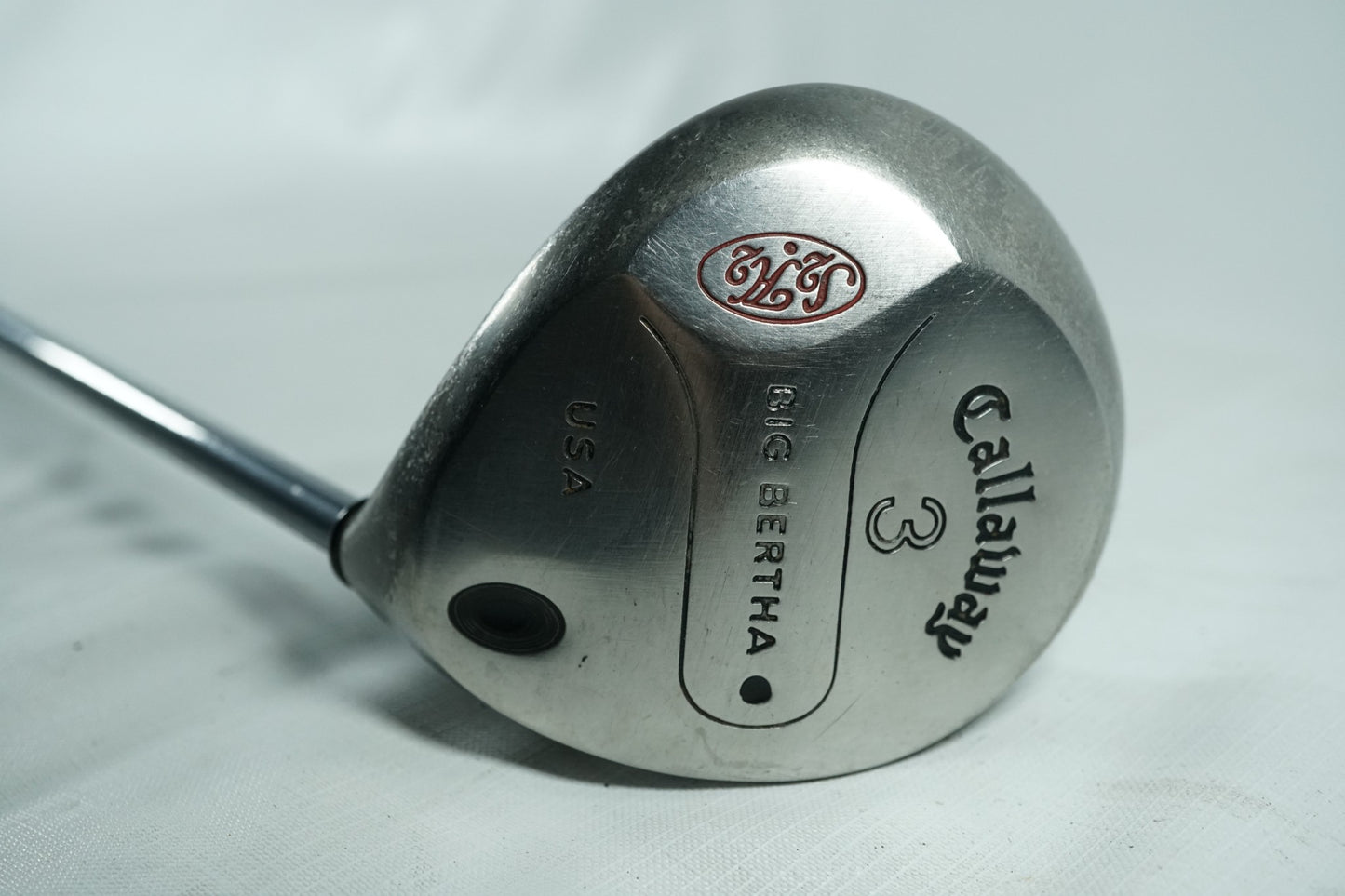 Callaway Big Bertha S2H2 3 Wood / Regular Flex Graphite Shaft / New Grip