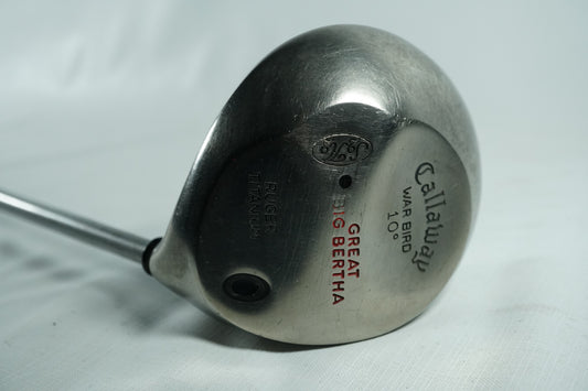 Callaway Great Big Bertha Driver 10° / Graphite Shaft / New Grip