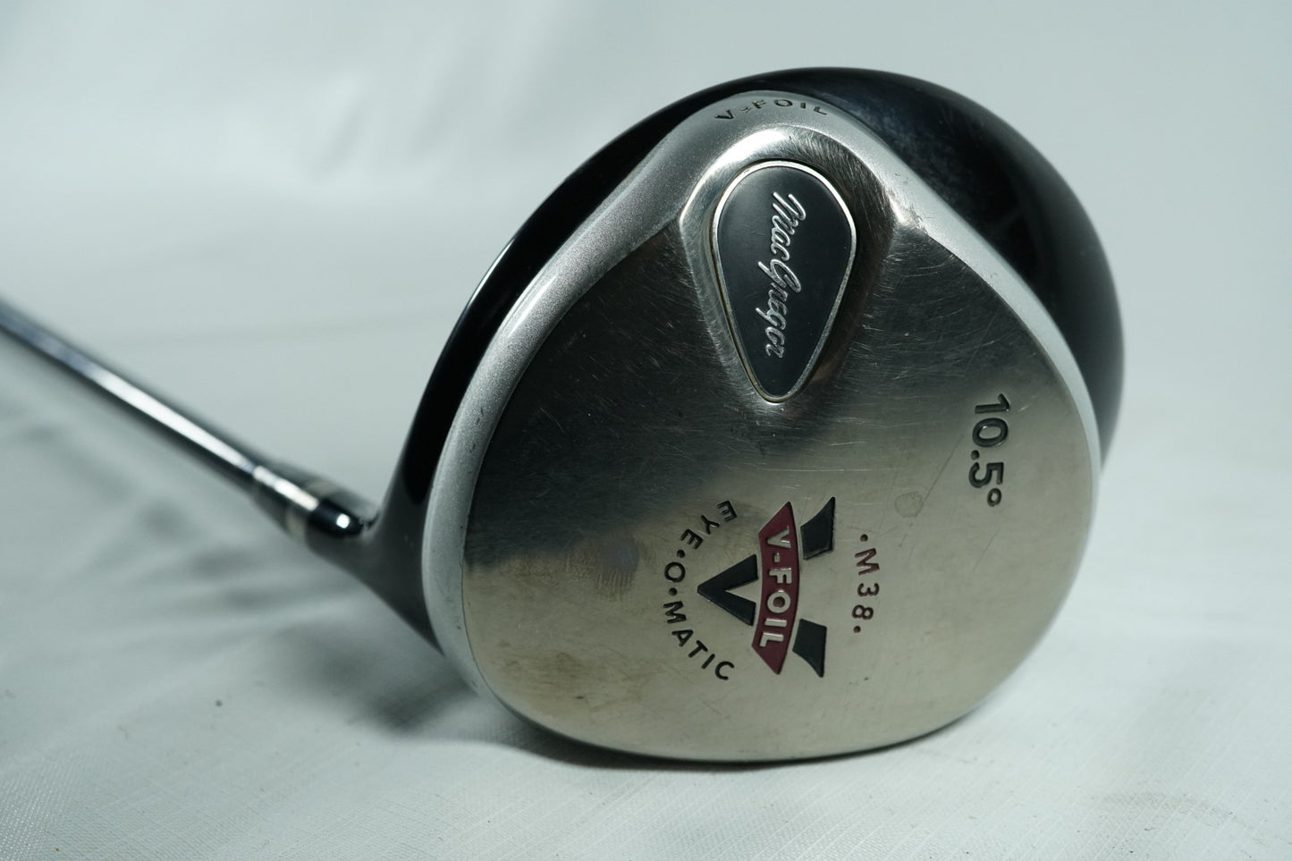 MacGregor VFoil M38 Driver 10.5° / Stiff Flex Graphite Shaft / New Grip