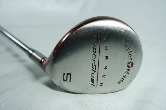 Taylormade Burner Supersteel 5 Wood / Graphite Shaft / New Grip