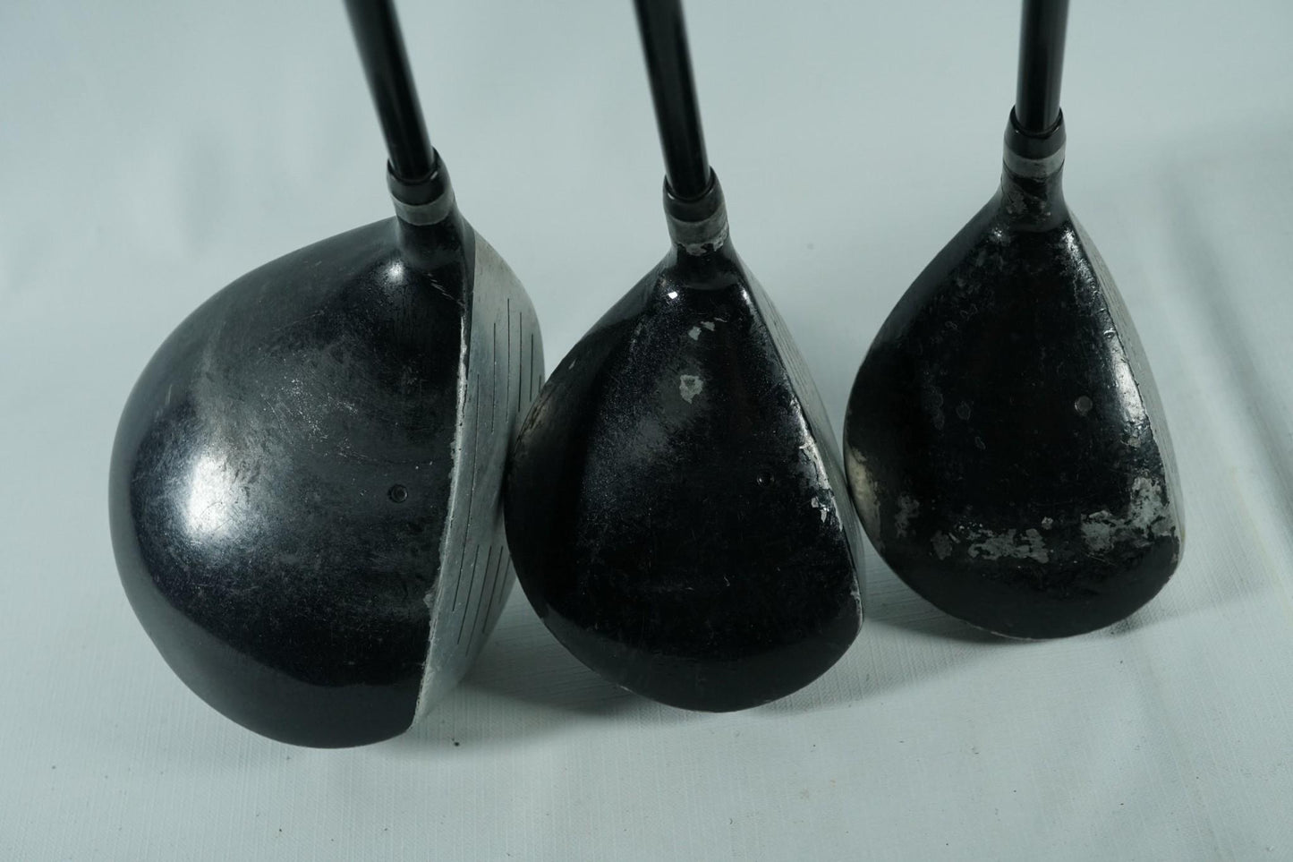 Dunlop 65i Driver, 3 and 5 Woods / Regular Flex Graphite Shafts / New Grips
