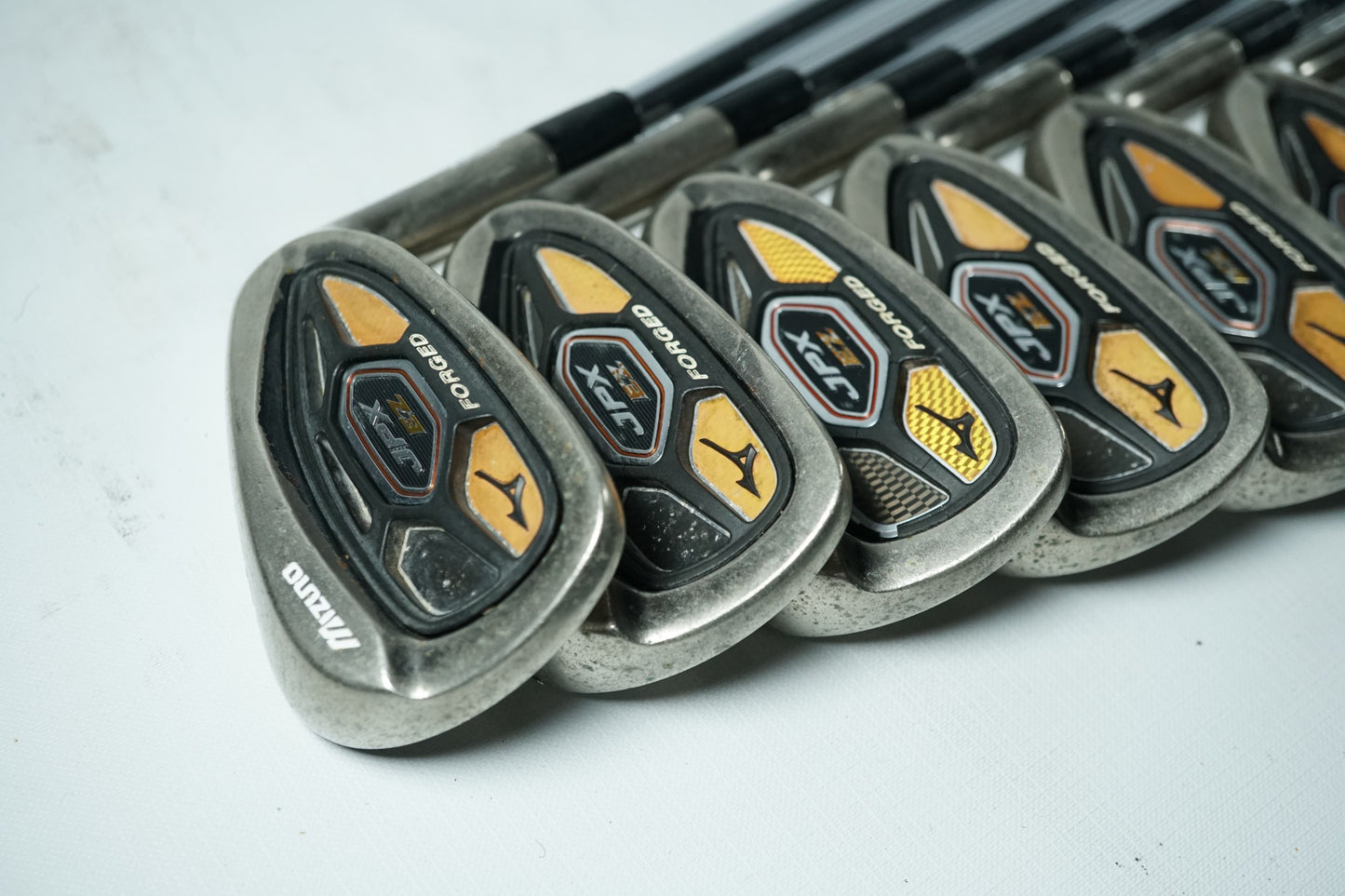 Mizuno JPX EZ Forged Irons / 4-PW / Stiff Flex Steel Shafts / New Grips