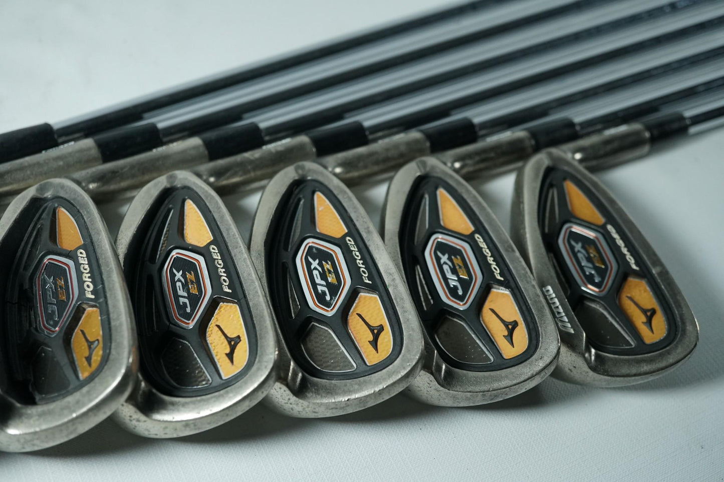 Mizuno JPX EZ Forged Irons / 4-PW / Stiff Flex Steel Shafts / New Grips