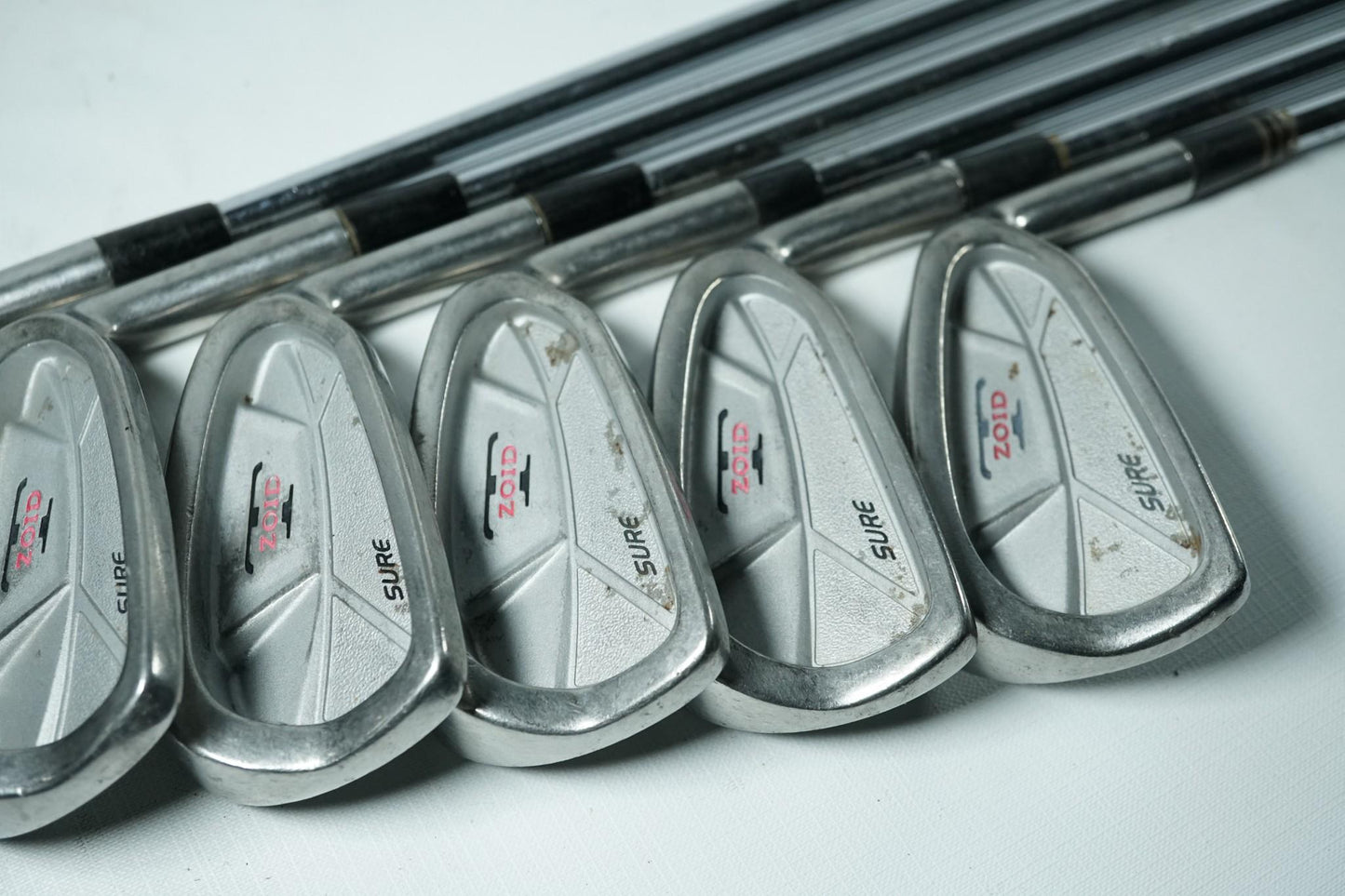 Mizuno TZoid Sure Irons / 5-PW / Regular Flex Steel Shafts / New Grips