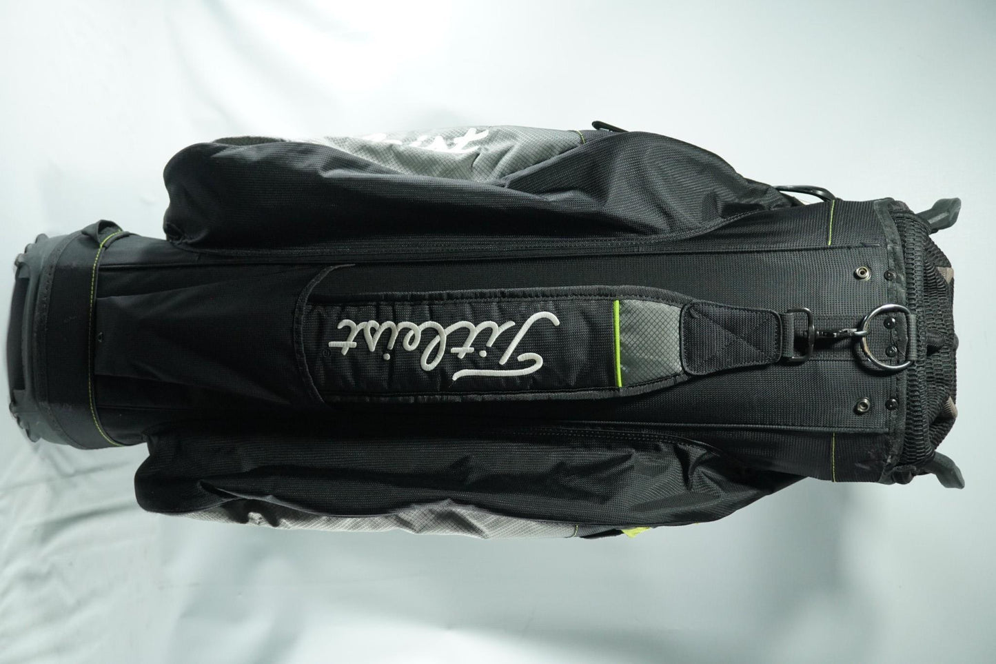 Titleist Cart Bag / Black and Green / With Rainhood