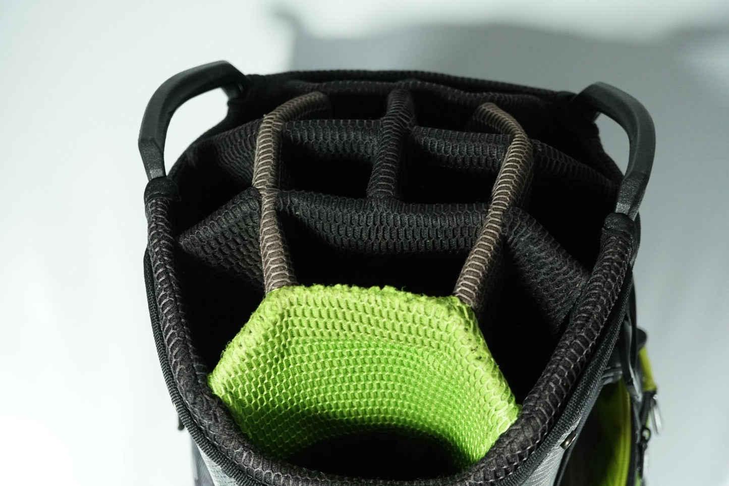 Titleist Cart Bag / Black and Green / With Rainhood