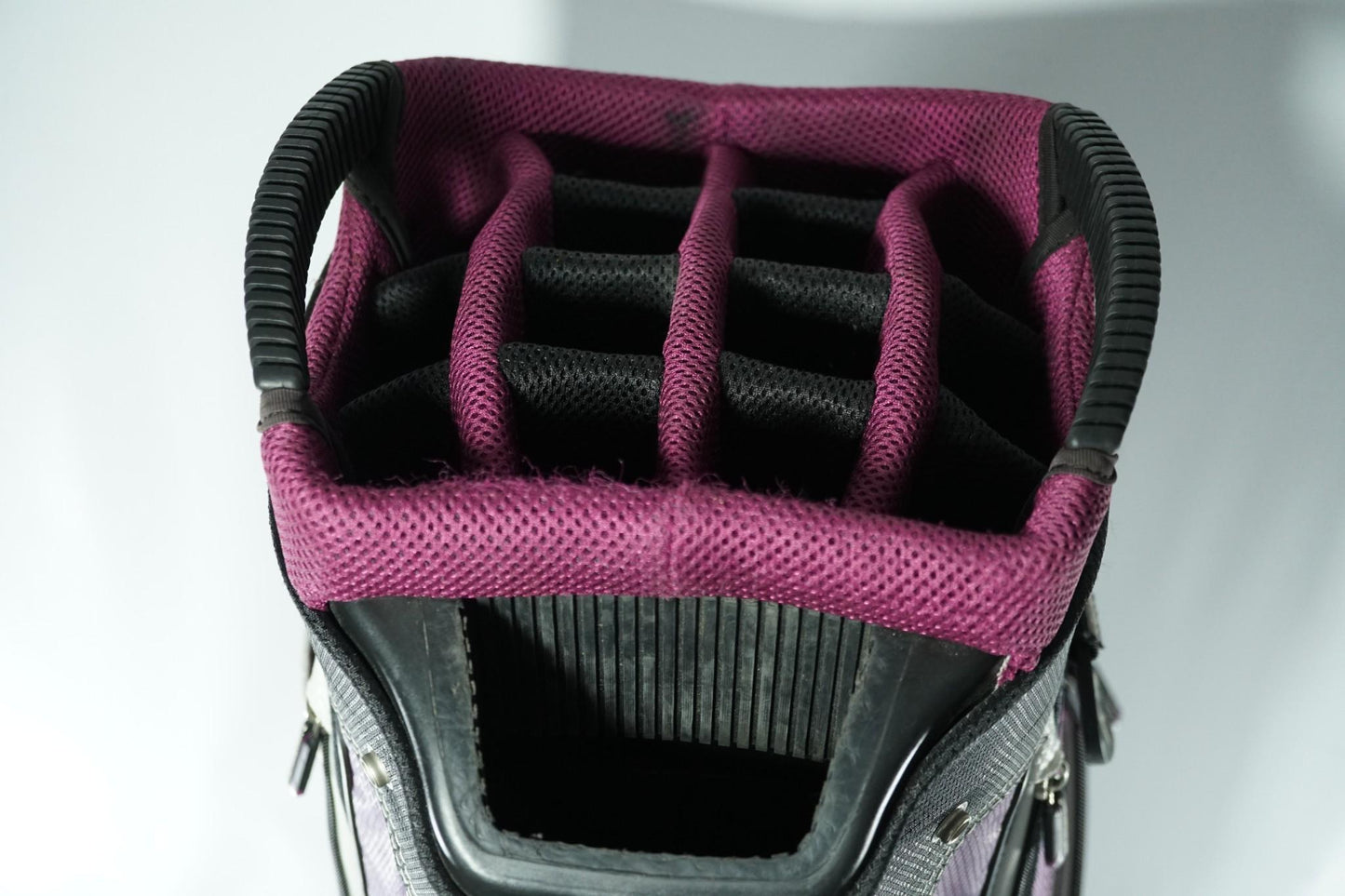 Sun Mountain Cart Bag / Purple and Black / With Rainhood