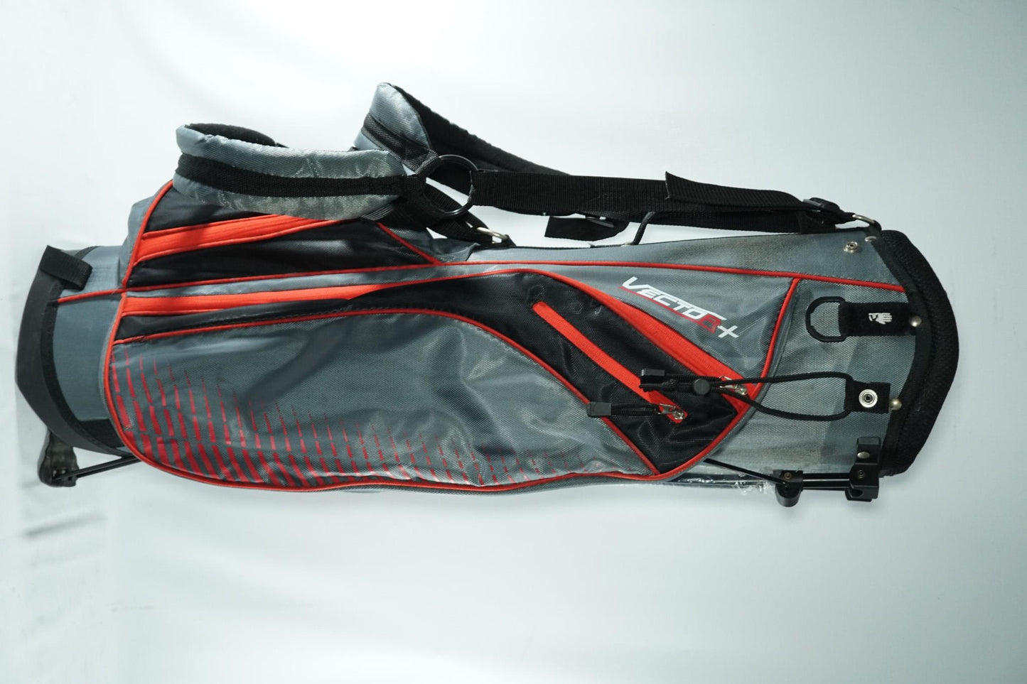 Longridge Vector+ Stand Bag / Grey and Red