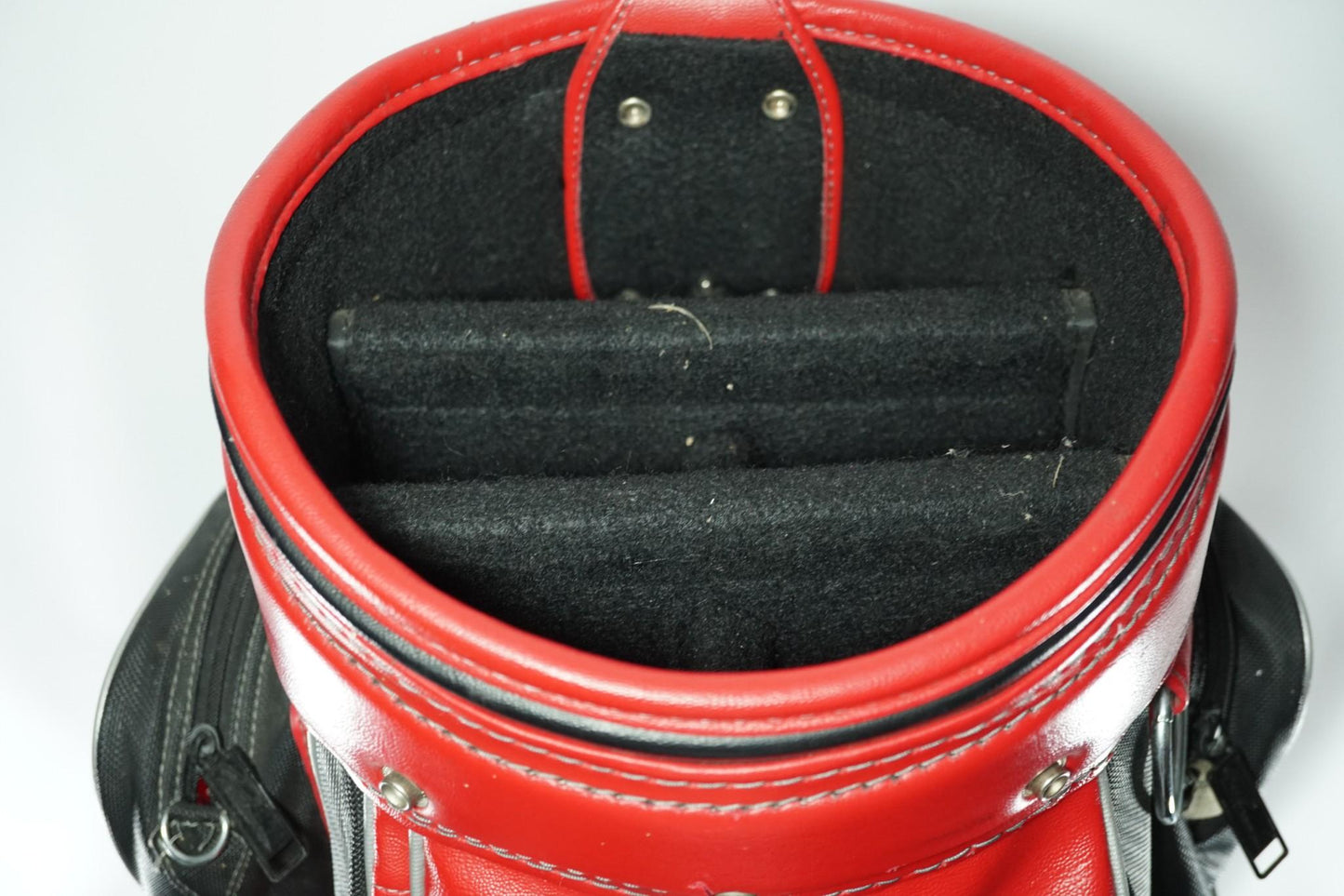 Cobra Vintage Cart Bag / Red and Black