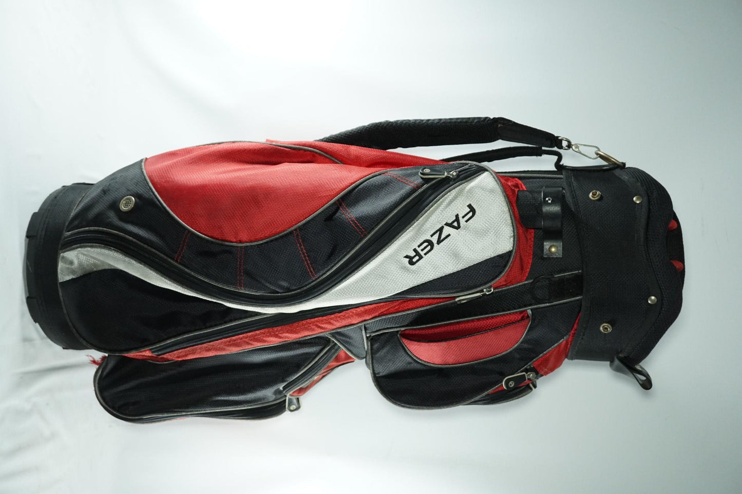 Fazer Cart Bag / Black, Red and White