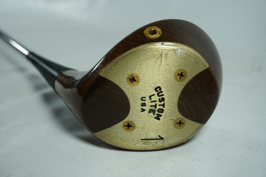 Custom Lite USA Persimmon Driver / Regular  Flex Graphite Shaft / New Grip