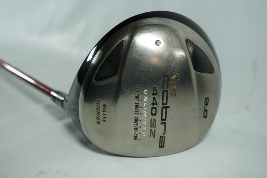 Cobra 440SZ Driver 9° / Regular Flex Graphite Shaft / New Grip