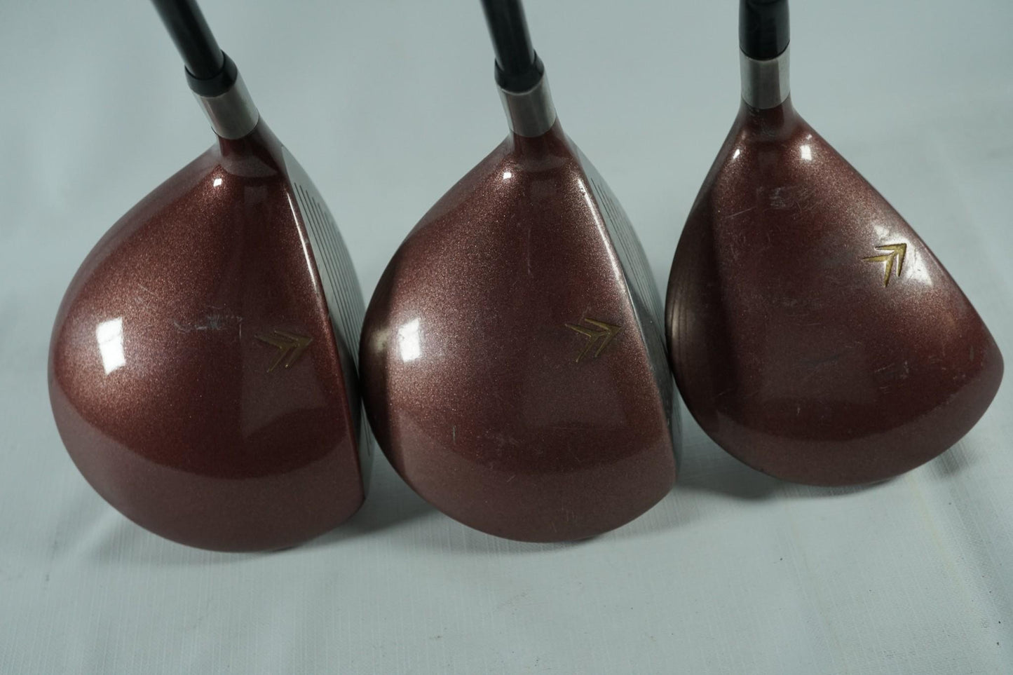 Redwood Driver, 3 and 5 Woods / Graphite Shafts / New Grips