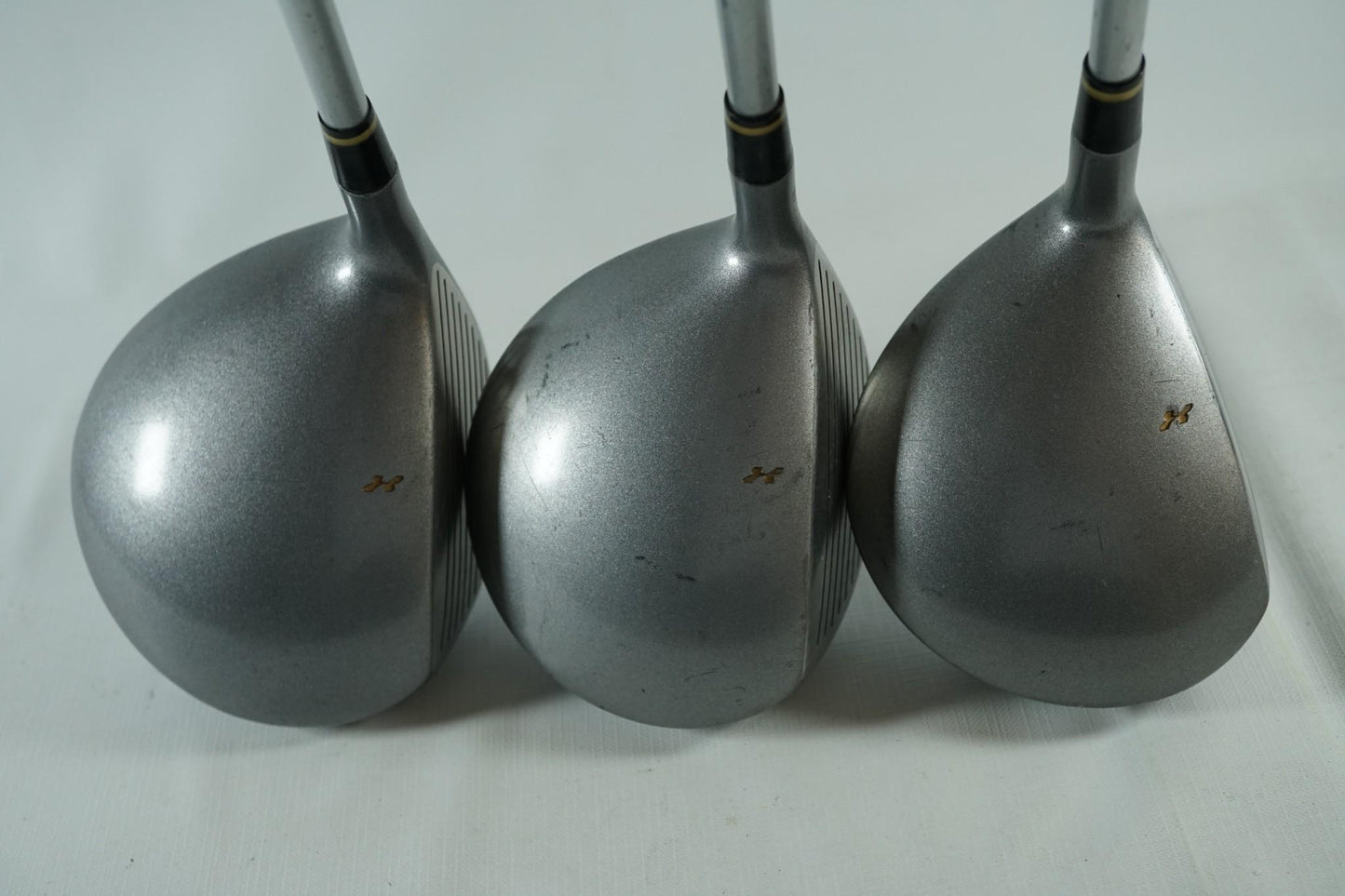 Masters Xenon Driver, 3 and 5 Woods / Graphite Shafts / New Grips