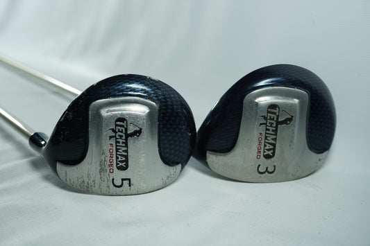 Zucci Techmax 3 and 5 Woods / Ladies Flex Graphite Shafts