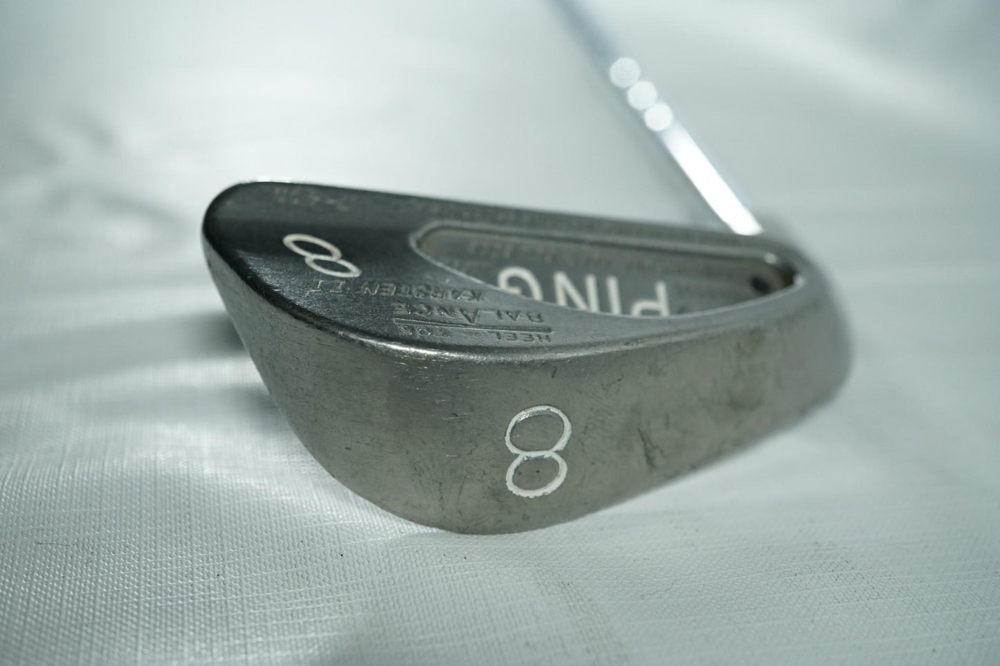 Ping Karsten 2 8 Iron / Black Dot / Steel Shaft / Left Handed