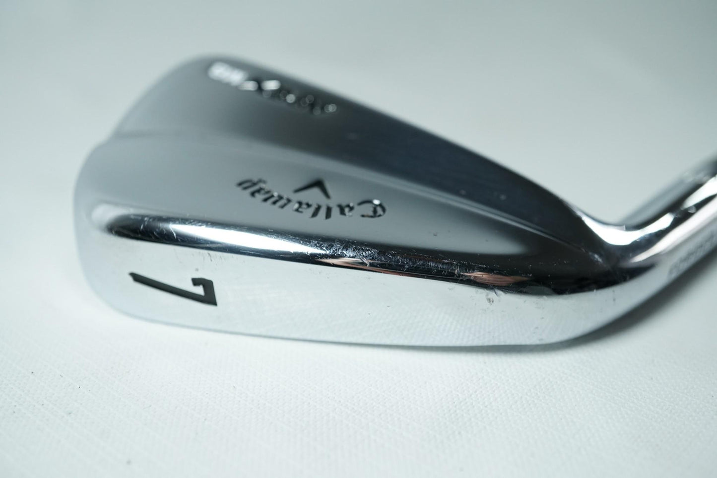 Callaway Apex MB 7 Iron / Stiff Flex Steel Shaft / Left Handed