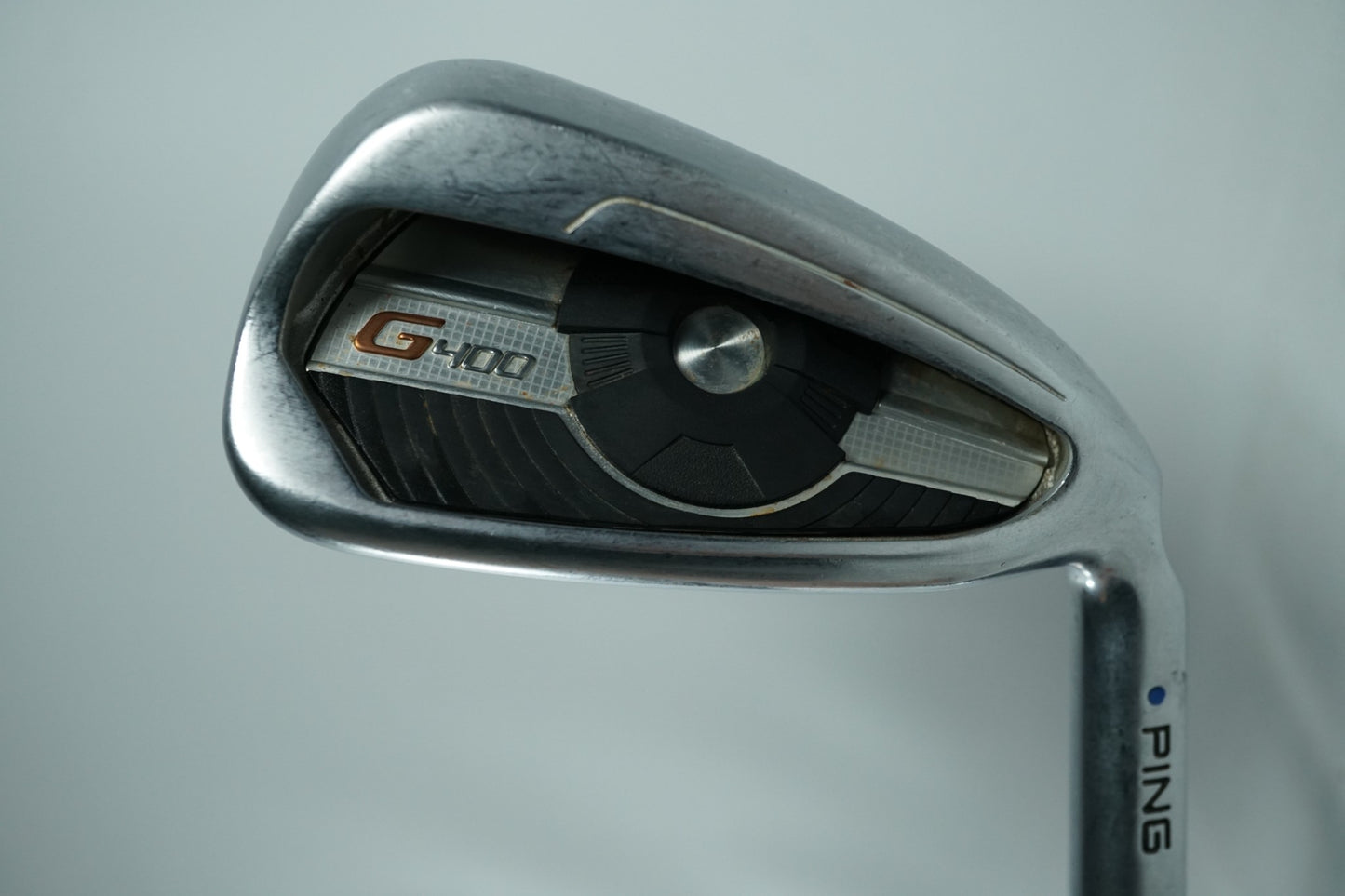 Ping G400 7 Iron / Blue Dot / Regular Flex Graphite Shaft
