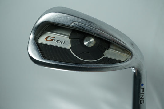 Ping G400 9 Iron / Blue Dot / Regular Flex Graphite Shaft