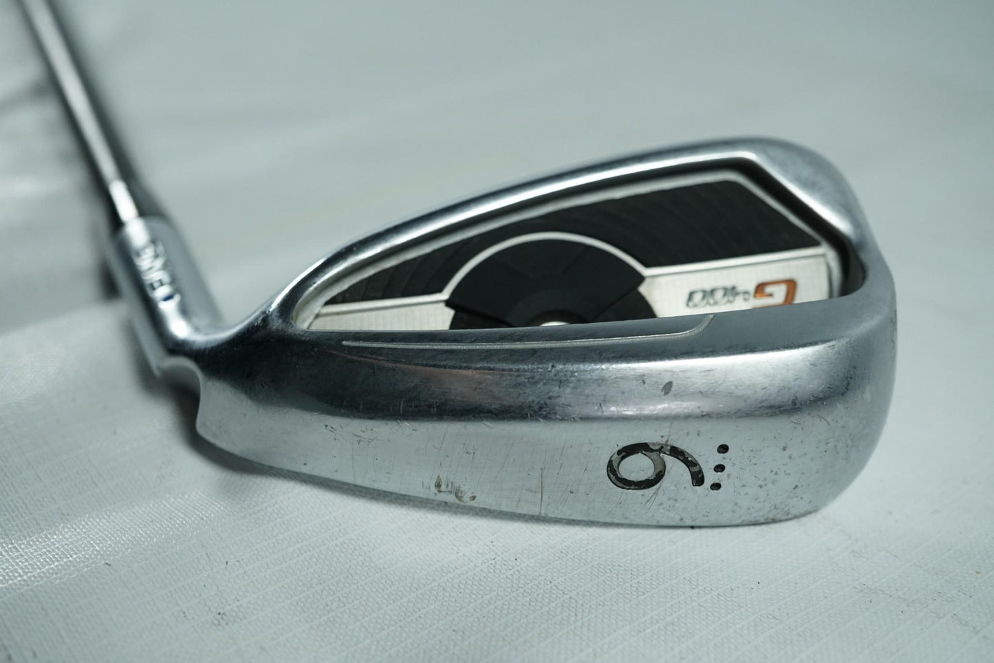 Ping G400 9 Iron / Blue Dot / Regular Flex Graphite Shaft