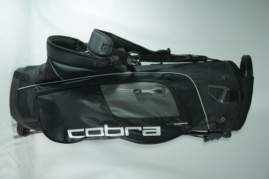 Cobra Stand Bag / Black and Grey / With Rainhood