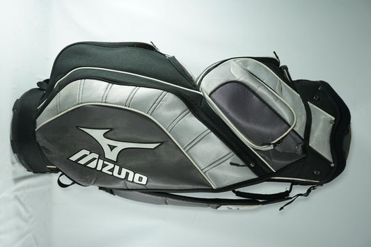 Mizuno Cart Bag / Grey and Silver / With Rainhood