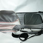 Prosimmon Stand Bag / Grey and Pink / With Rainhood