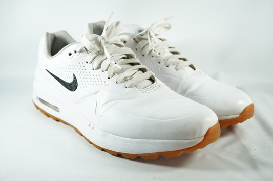 Nike Air Max 1 G Golf Shoes / White / UK9.5