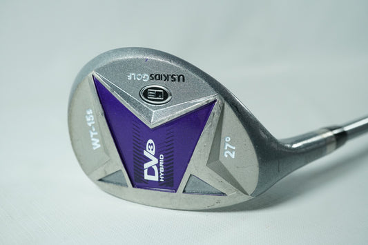 USKG DV3 WT-15S Hybrid 27° / Junior Shaft / 54" Player / Left Handed