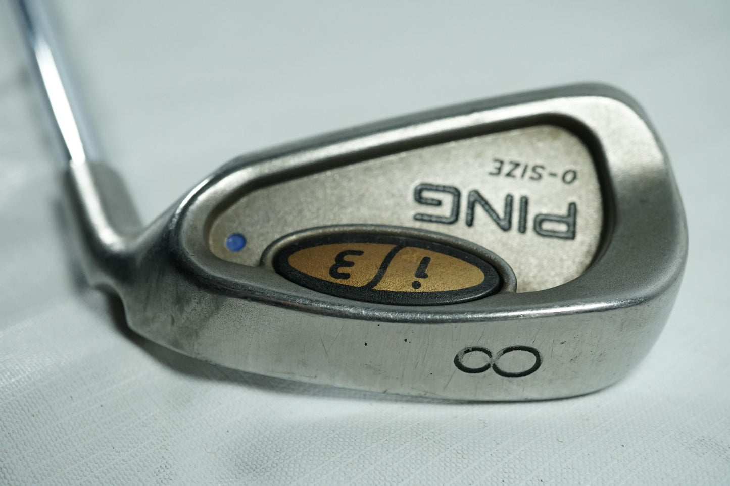 Ping i3 O-Size 8 Iron / Blue Dot / Stiff Flex Steel Shaft