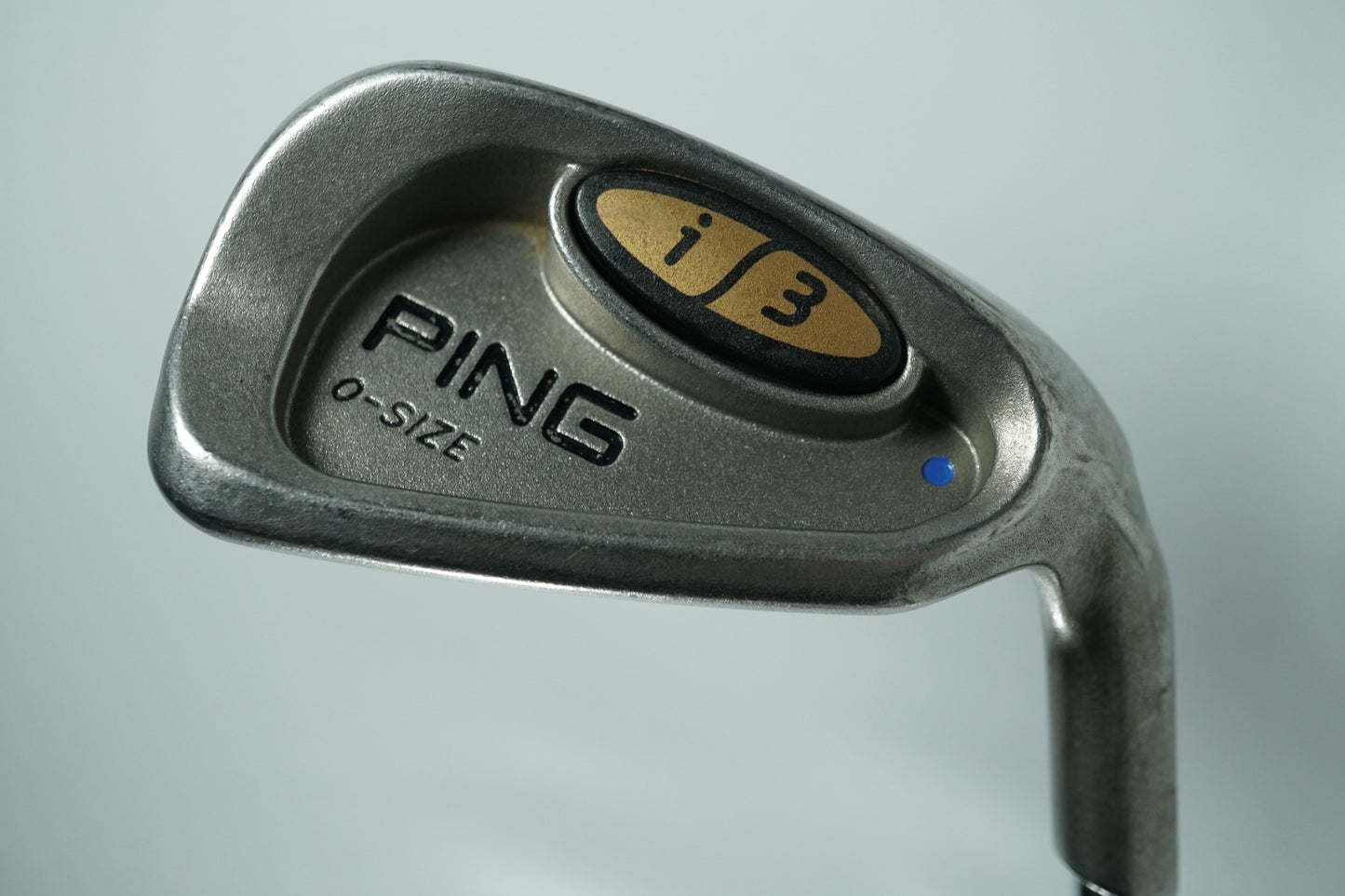Ping i3 O-Size 9 Iron / Blue Dot / Stiff Flex Steel Shaft
