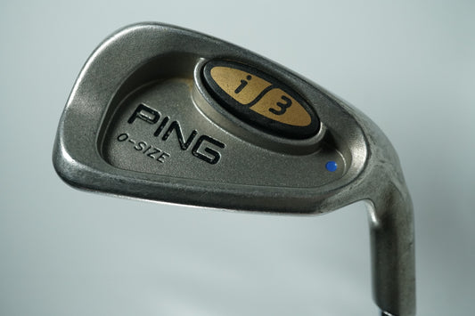 Ping i3 O-Size 9 Iron / Blue Dot / Stiff Flex Steel Shaft