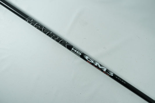 Matrix 6M3 Black Tie Driver Shaft / Extra Stiff Graphite / 44" / Taylormade Adap